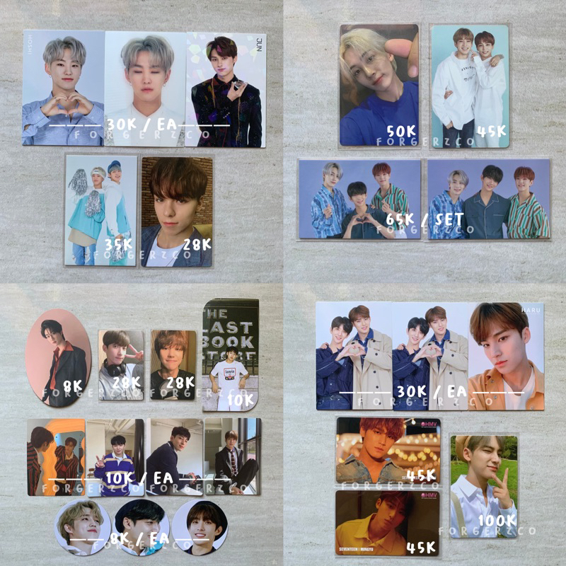Photocard Seventeen Official Semicolon Henggarae An Ode Beret DLL