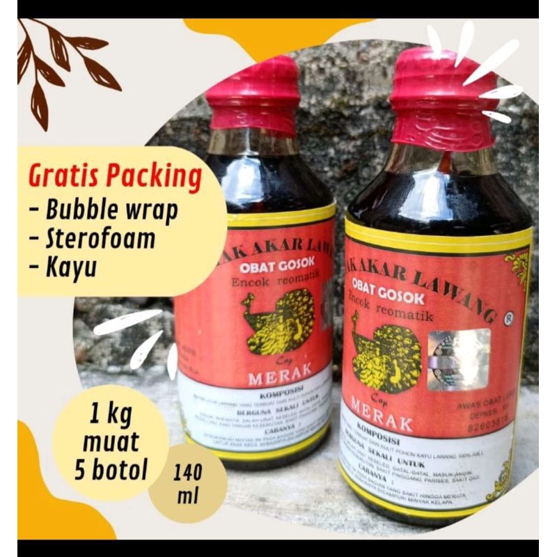 Minyak Urut Akar Lawang asli kalimantan