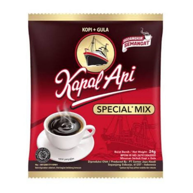 

KAPAL API SPECIAL MIX KEMASAN 25gr ( ISI 10 )