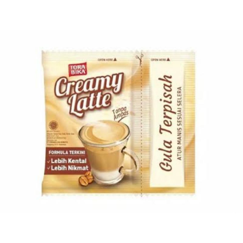 

TORABIKA CREAMY LATTE RCG ( ISI 10 )