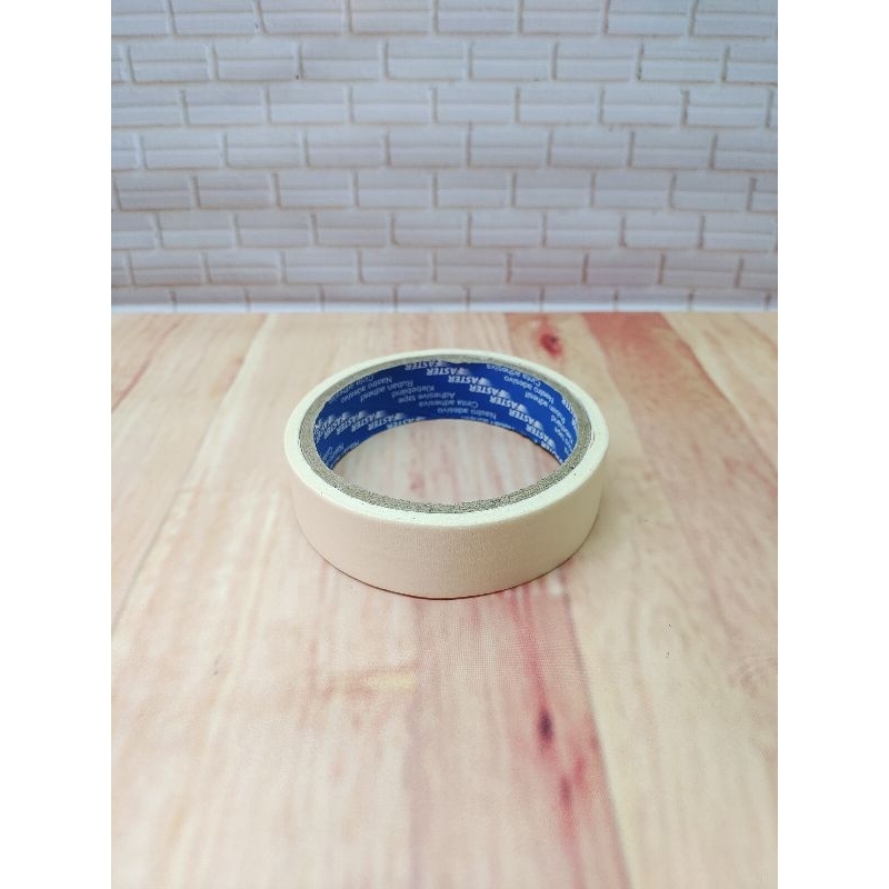 

Masking Tape 24mm / Lakban Kertas 24mm / Solasi Isolasi Kertas 24mm Faster