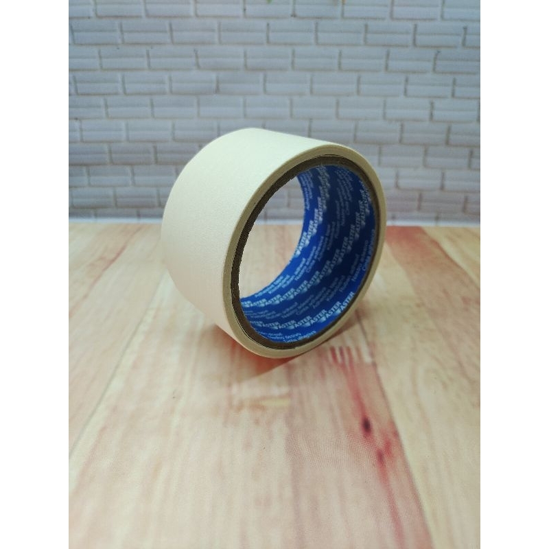 

Masking Tape 48mm / Lakban Kertas 48mm / Isolasi Solasi Kertas 48mm