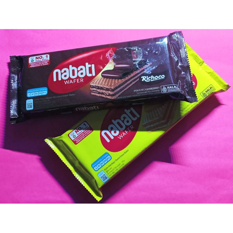 

Nabati Wafer Cream 110 gr Keju & Coklat