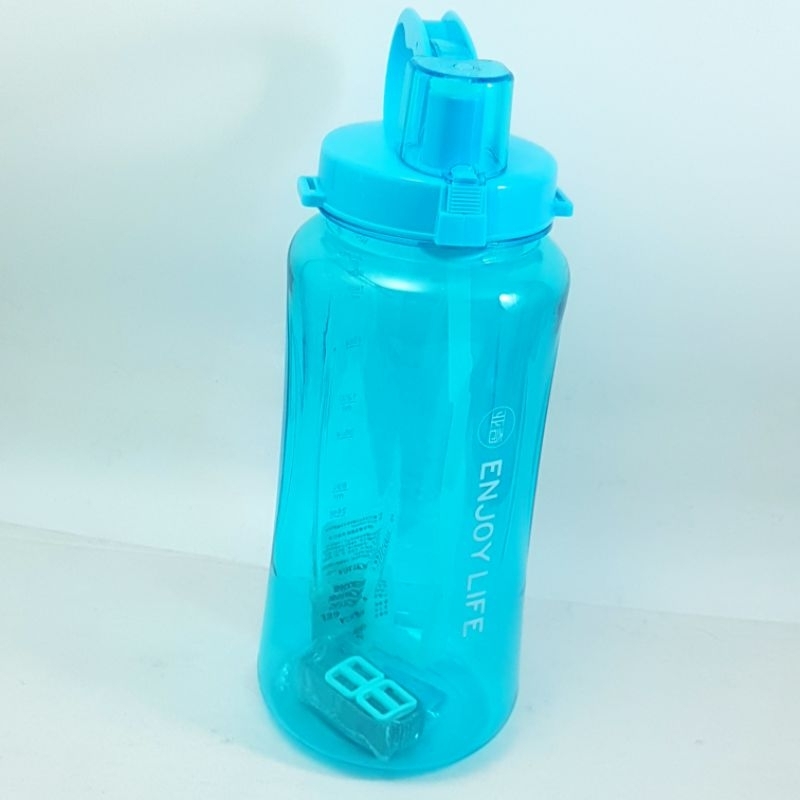 Tempat Minum Polos Sedotan 2Liter(2000)Botol Minum 2Liter Biru