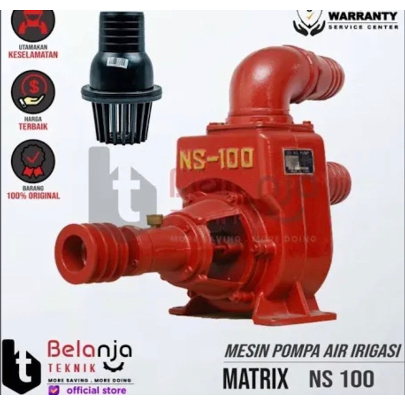 MESIN POMPA AIR 4 INCH MESIN AIR IRIGASI POMPA NS100