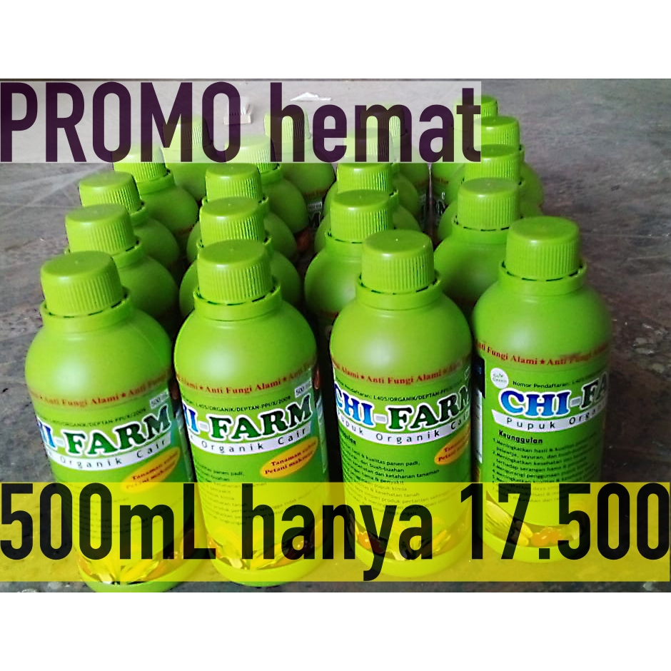 PROMO 500mL Pupuk Organik ChiFam Best Seller Terjamin / PUPUK CHITOSAN SERBAGUNA AMAN SEMUA TANAMAN
