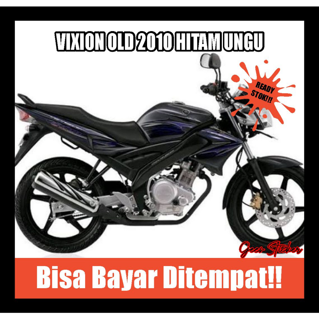striping vixion old 2010 hitam ungu