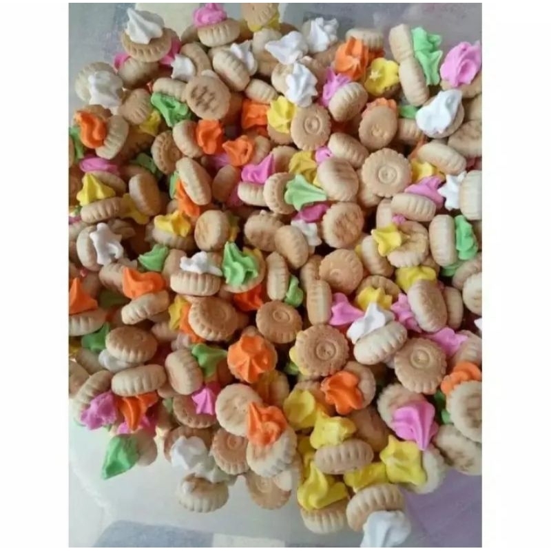 

SS - 1Kg Biskuit Gemrose / Gem Bunga / Roti Bunga gem / Roti Gemrose / Snack Kiloan Murah Grosir