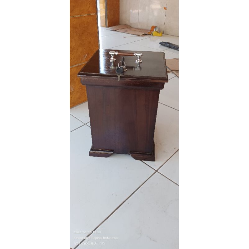 kotak uang kotak hajatan celengan kayu jati