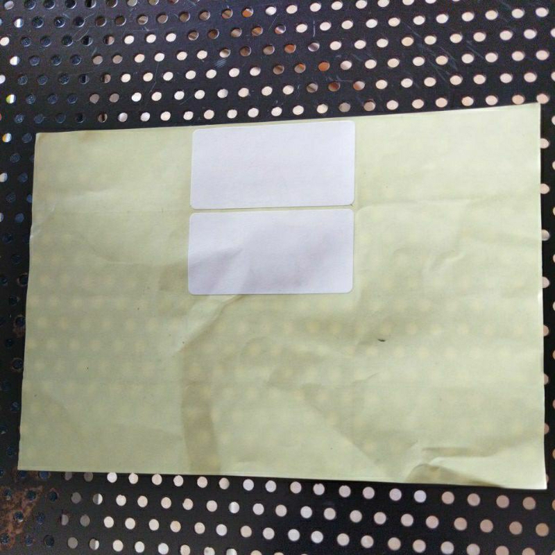 

Stiker kertas untuk nulis nama di undangan