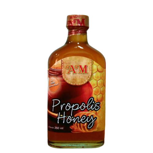 

Madu AM Propolis Honey 250 ml 1 Botol / Memelihara Kesehatan