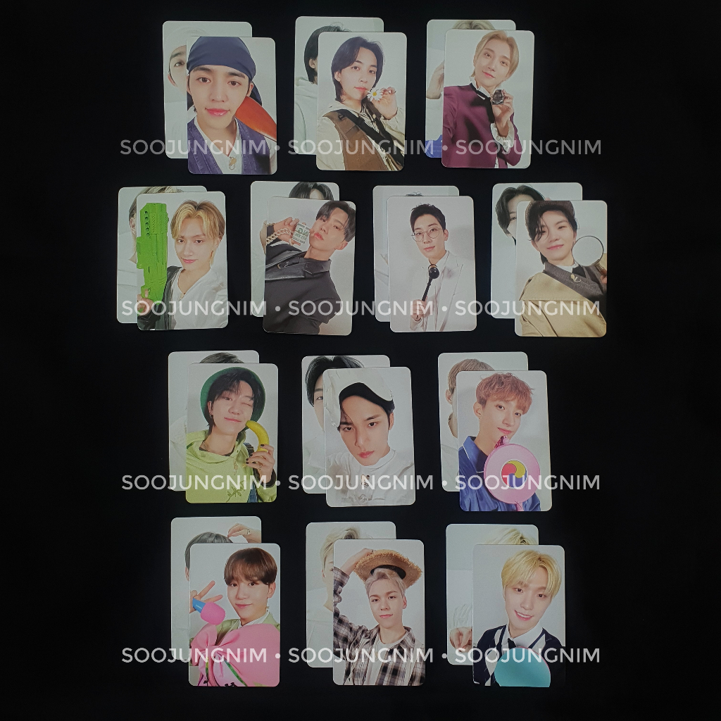 SEVENTEEN GOING MAGAZINE VOL.2 - PHOTOCARD PC ONLY SET Member Gomagz
