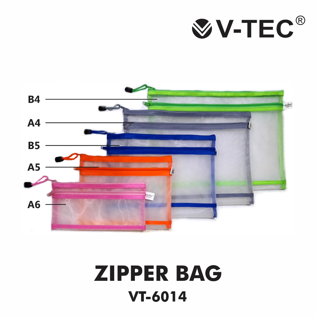 

V-TEC ZIPPER BAG TYPE 6014/A5