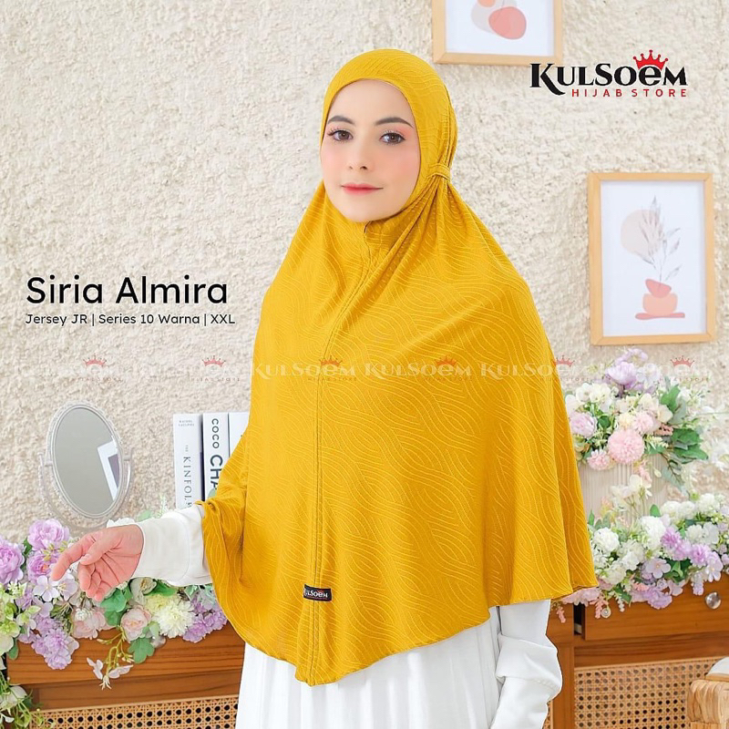 Jilbab non pet  Siria jumbo Almira  By Kulsoem hijab