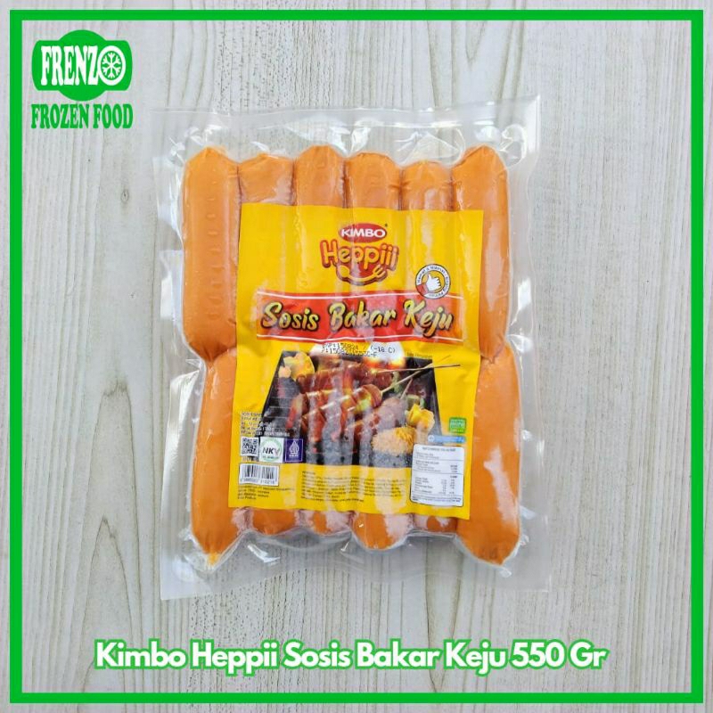 

Kimbo Heppii Sosis Bakar Keju isi 12 Biji