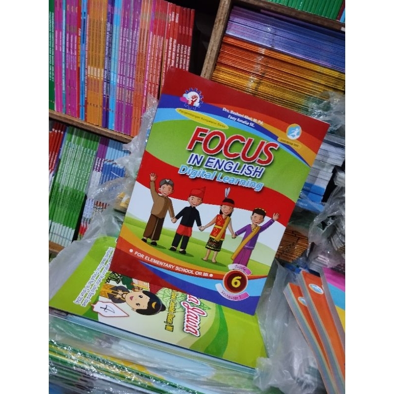 BUKU FOKUS BAHASA INGGRIS KELAS 6 SD SEMESTER 1 REVISI 2022