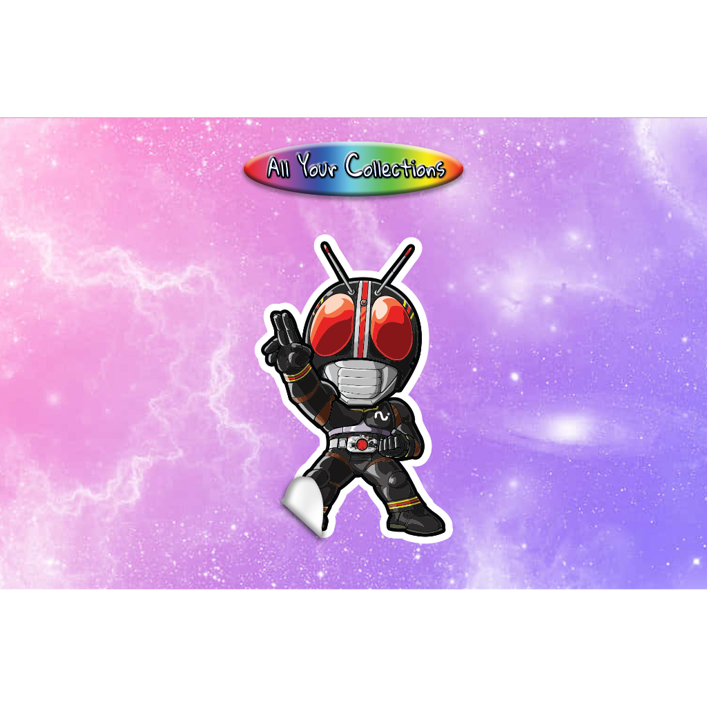

STICKER KSATRIA BAJA HITAM BLACK HOLOGRAM & VINYL STIKER CUTTING