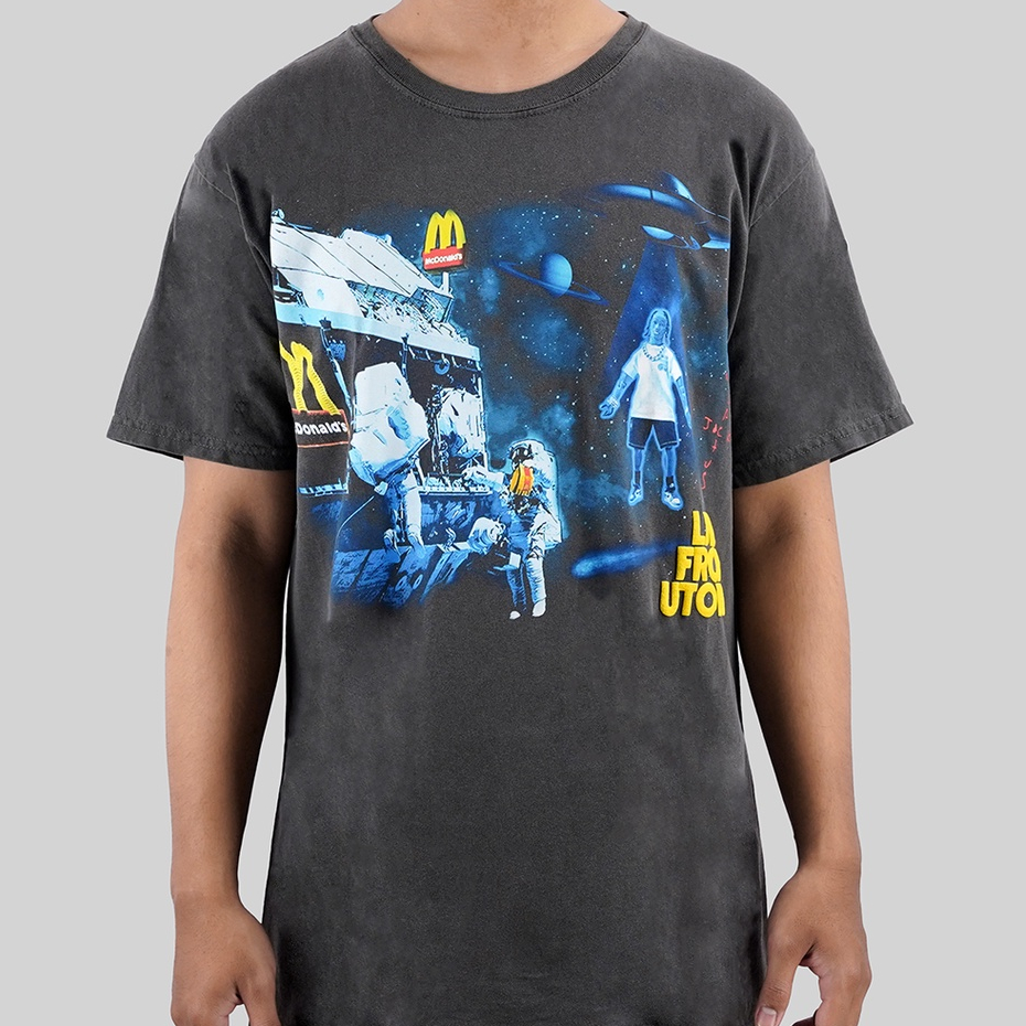 Travis Scott x MCDonald’s Live from Utopia Tee
