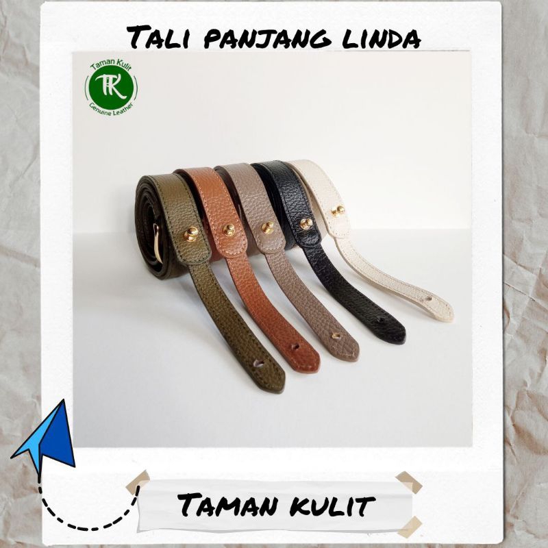 Tali Tas Selempang Strap Bag Bahan Kulit Asli Lucu Premium Original Ukuran Panjang Bisa Di Bahu Moti