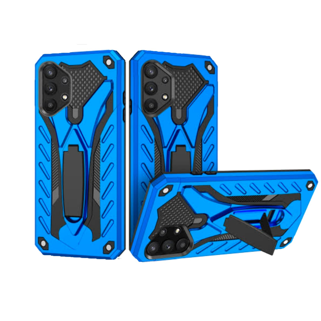 Case Phantom For Samsung Galaxi A13 4G Soft Man Style Standing Cover Hard Case Robot Transformer