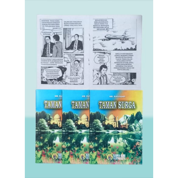 Buku komik | buku komik surga | buku komik taman surga