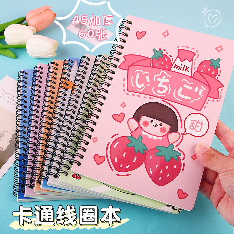 

(clashop) Buku Tulis A5 Notebook Mini Alat Tulis Sekolah Anak Kartun