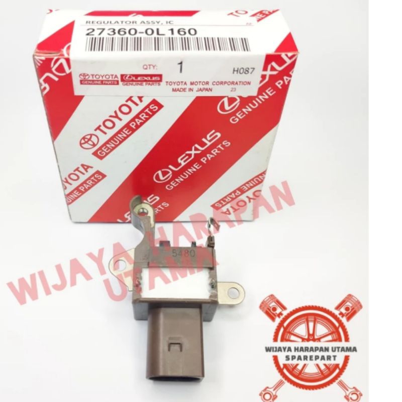 regulator IC alternator IC Dinamo Ampere all new yaris vios sienta original