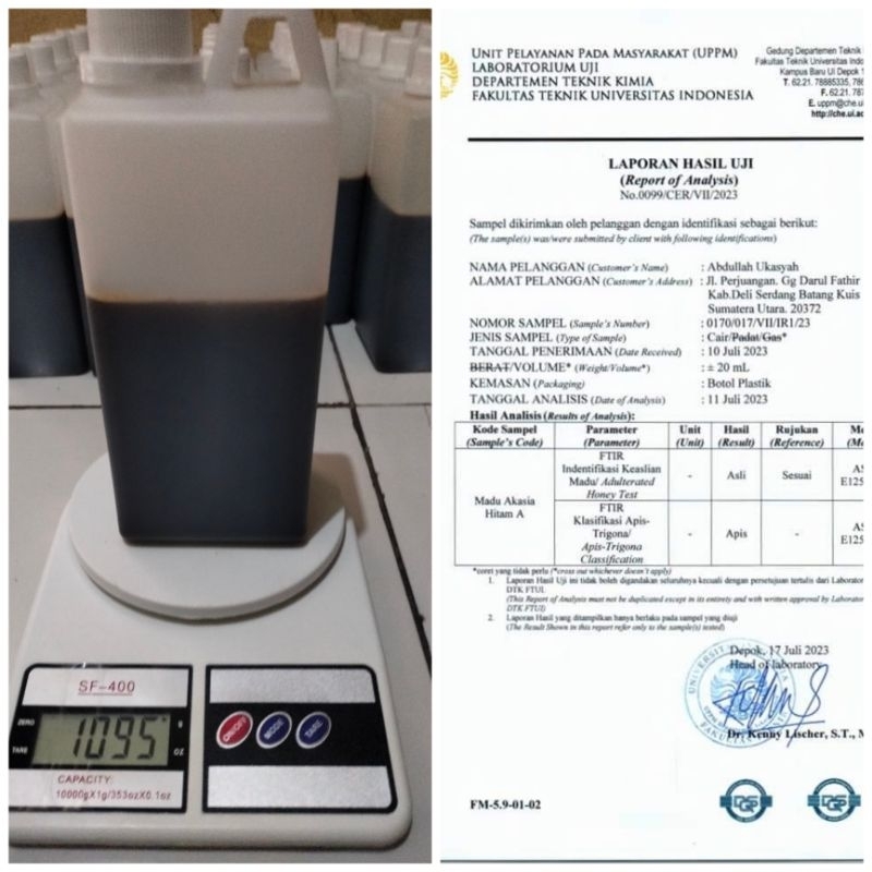 

Madu Murni Akasia Carpa Natural Raw Honey 1kg