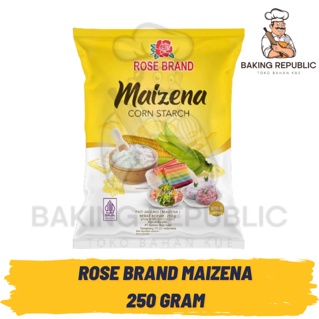 

ROSE BRAND MAIZENA | 250 GRAM | TEPUNG MAIZENA ROSE BRAND