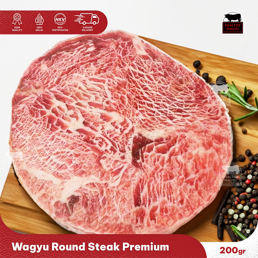 

Wagyu Steak Meltique Halal Premium Quality 200gr Healthy Wagyu