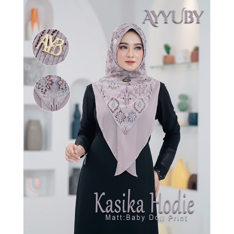 JILBAB KHIMAR HUDY SOFTPET ASIKA NEW HOODY PAYET CERUTY BABYDOLL ORI AYYUBY PREMIUM