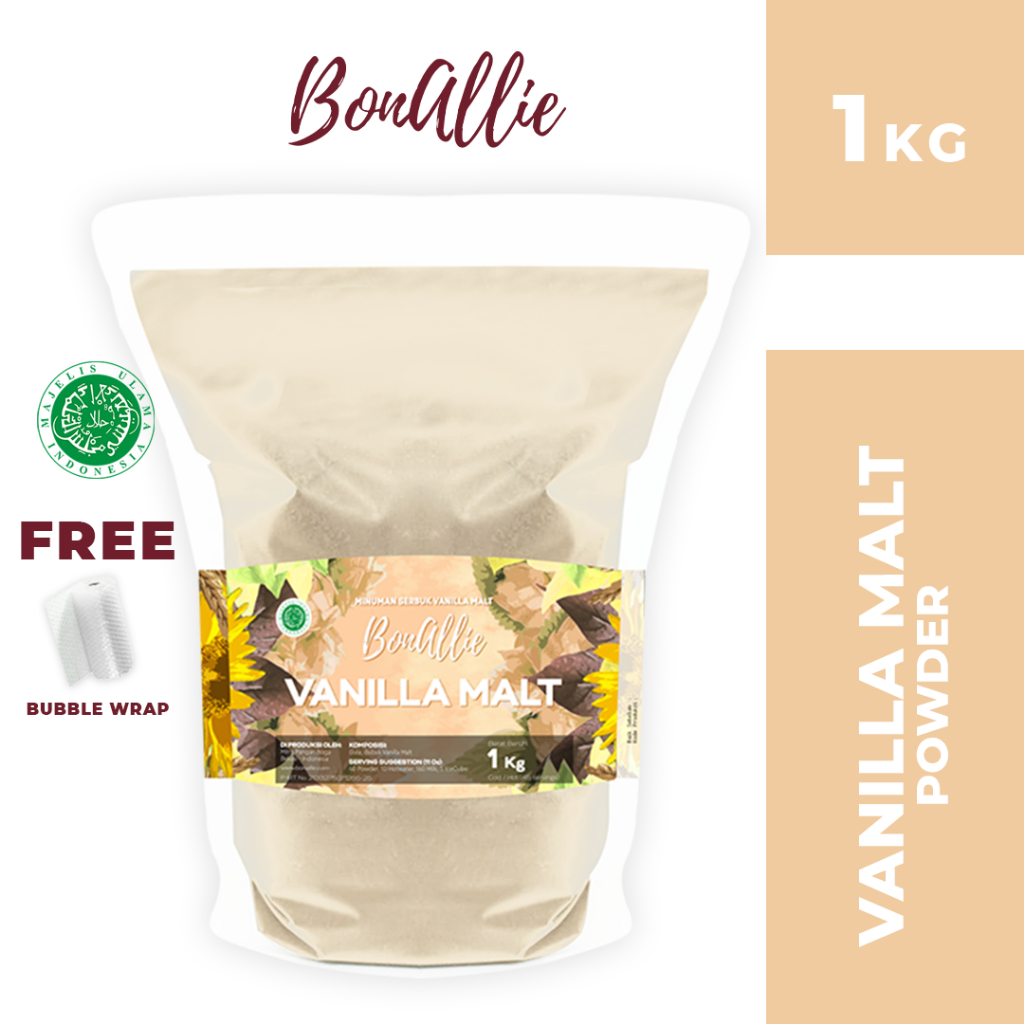 

Bonallie Premium Vanilla Malt Powder