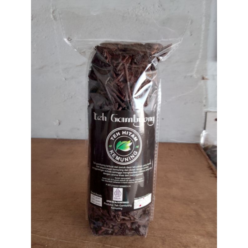 

teh hitam gambyong