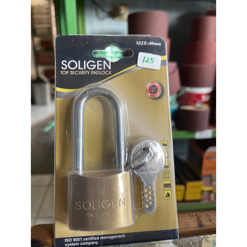 Gembok Soligen 40mm