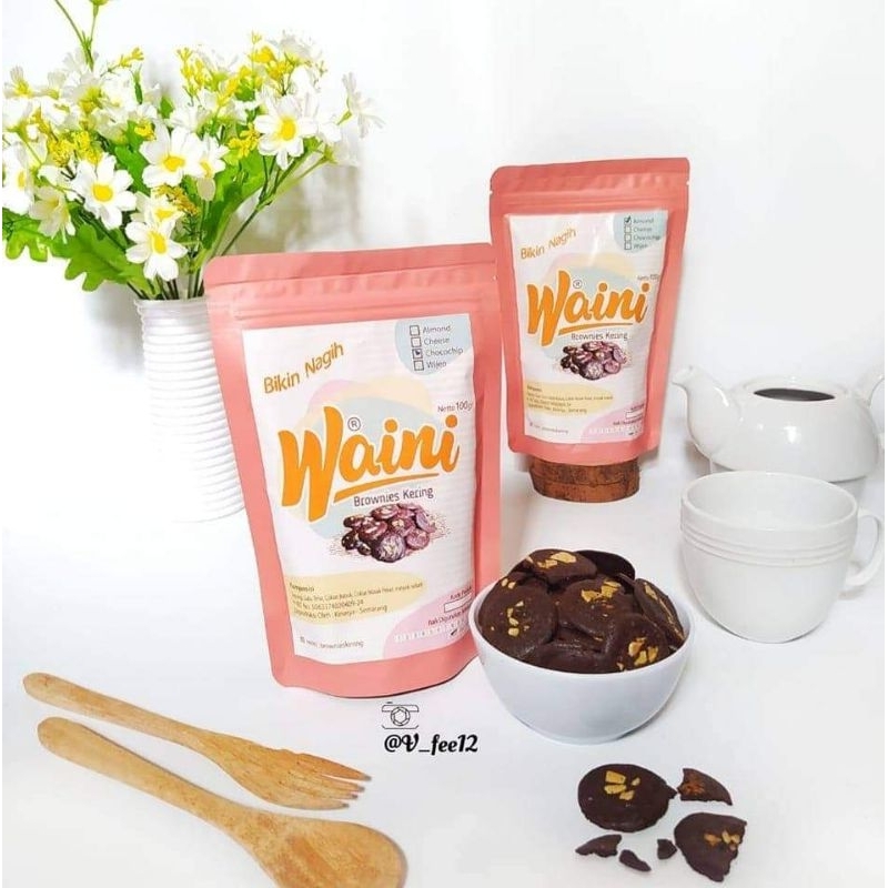 

WAINI Brownies Kering (Kemasan 100 gram)