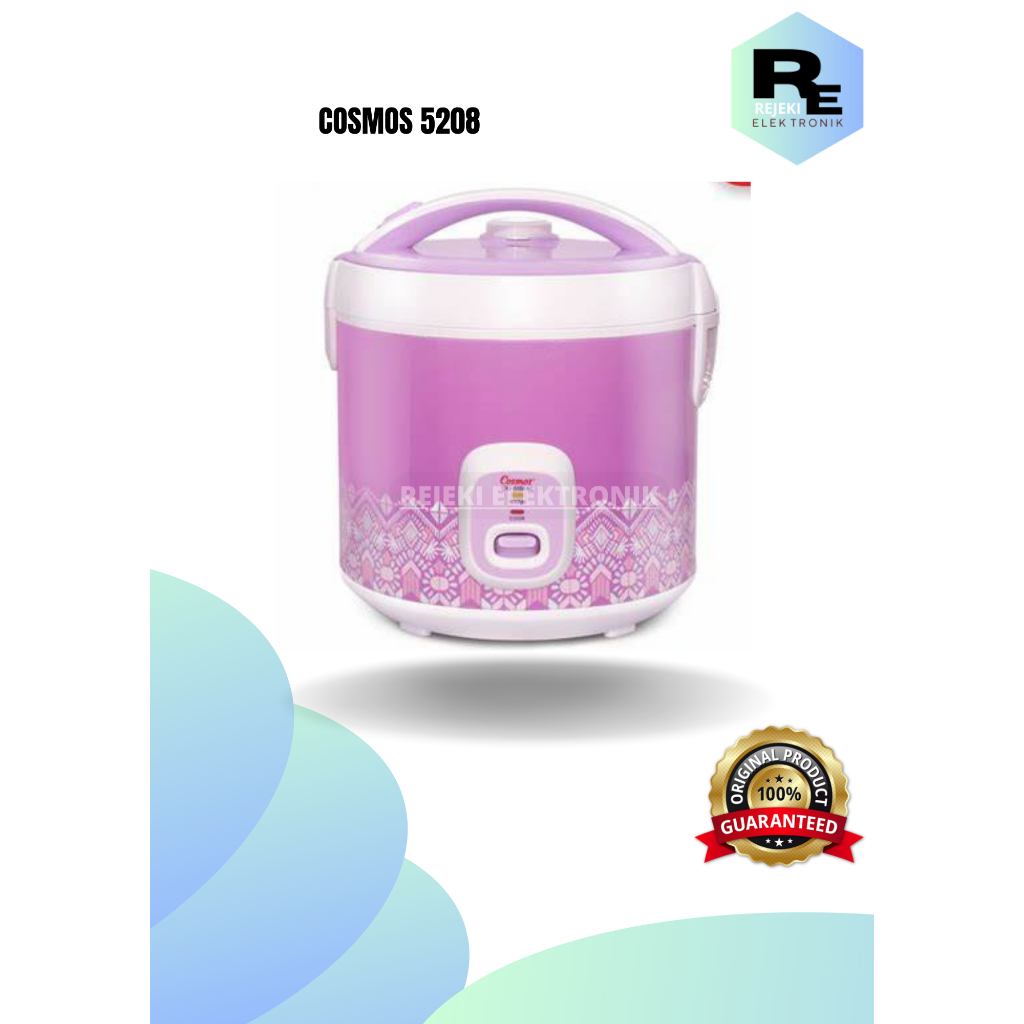 COSMOS Magic Com Rice Cooker CRJ-5208 BC CRJ 5208 BC CRJ5208BC 2Liter 2 Liter