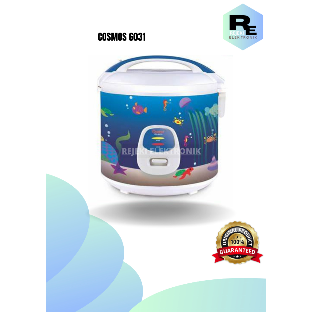 Magic Com Cosmos Harmond Anti Gores 2 LITER / Rice Cooker Cosmos CRJ 6031 N CRJ-6031N CRJ6031N