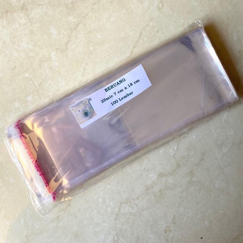 

Plastik 7x18 dengan perekat untuk Sendok Souvenir