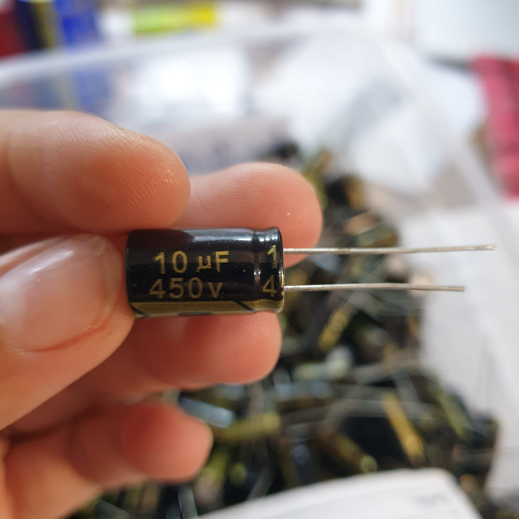 Elco 10uf 450v MAX , elco 10/450v Max