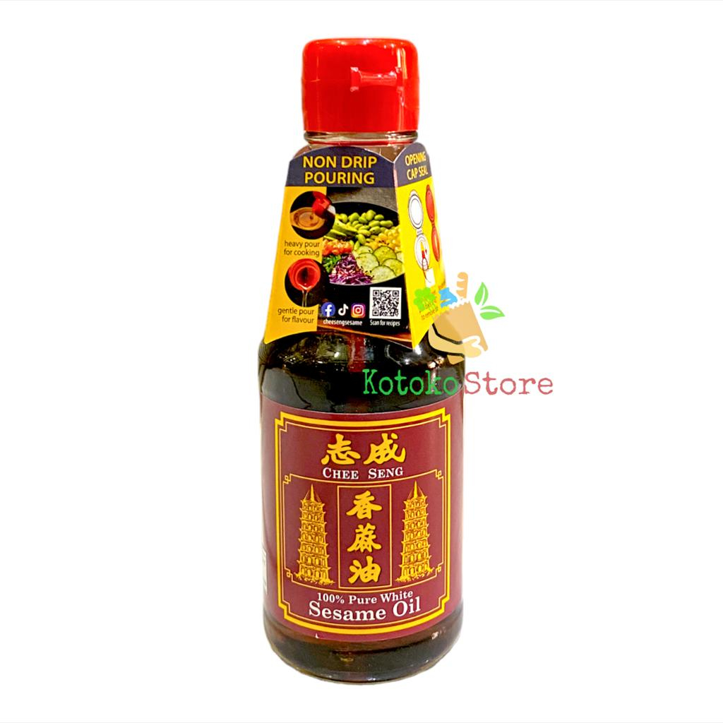 

Chee Seng 100% Pure White Sesame Oil / Minyak Wijen Pagoda 160ml