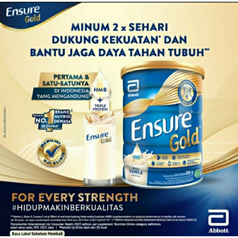 

Ensure gold vanila 800 gr (ed Sept 2026)
