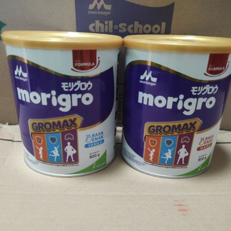 Morinaga morigro gromax vanila madu  800gr