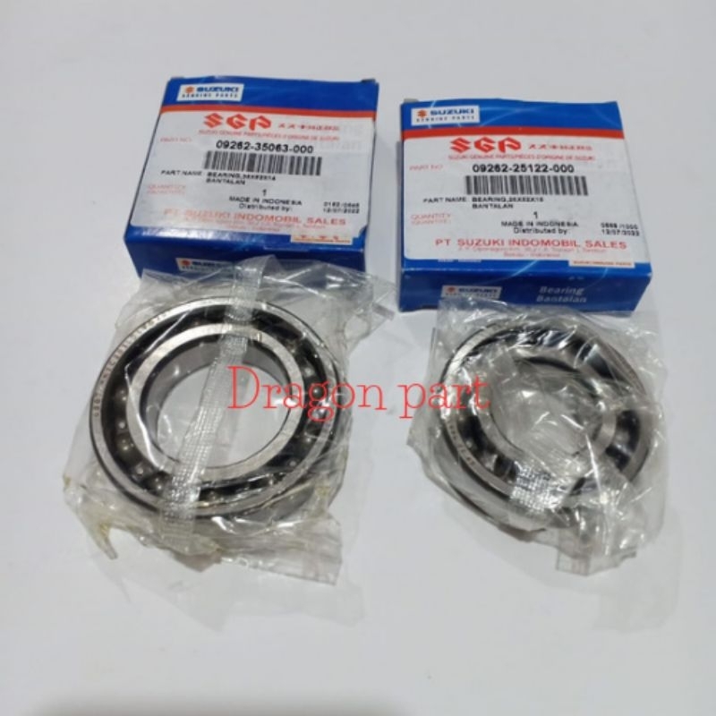 BEARING LAHAR LAHER KRUK AS 6205 6007 SUZUKI SMASH SPIN SHOGUN 125 ORIGINAL SGP