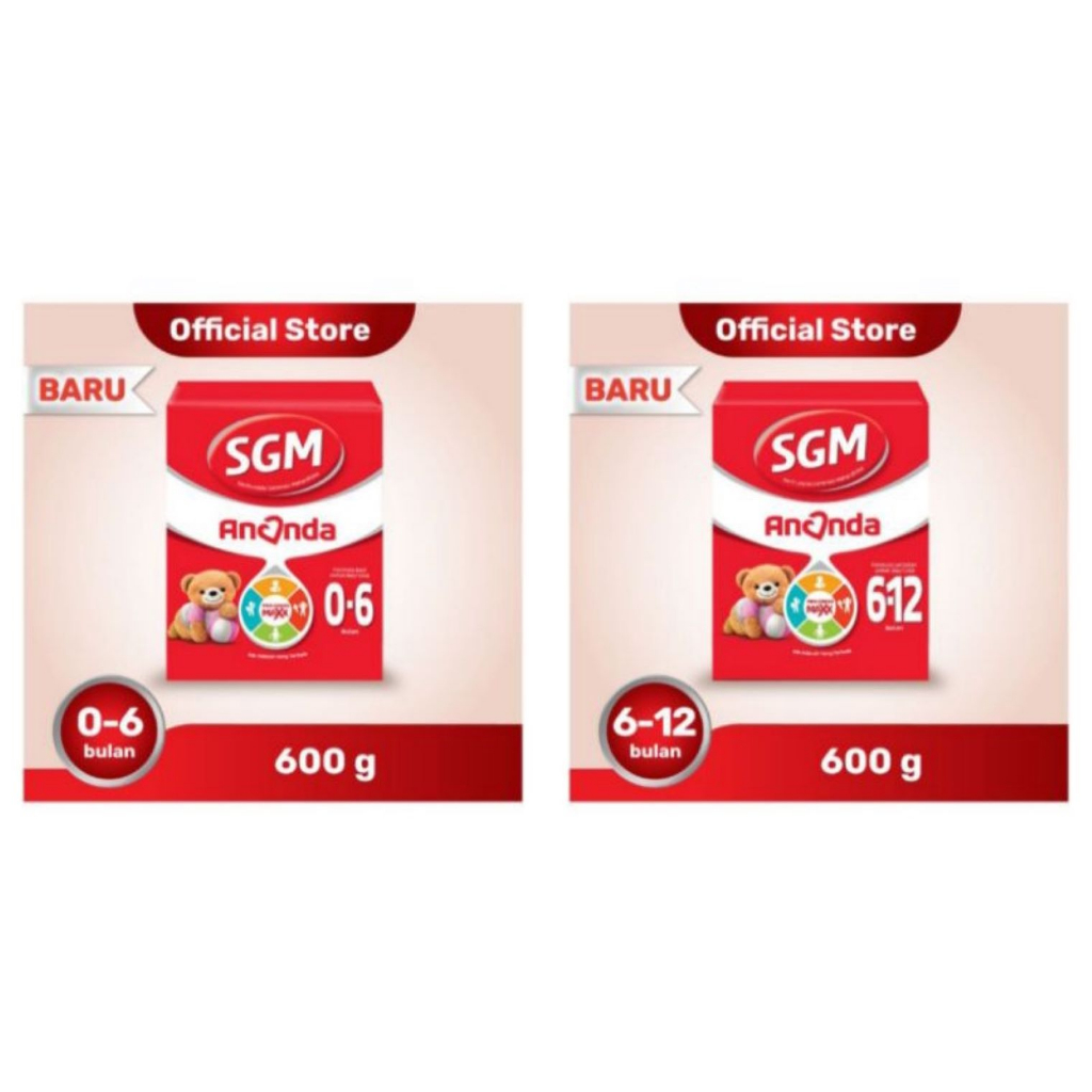 

SGM ANANDA 0 6 BULAN 6 12 BULAN 600G