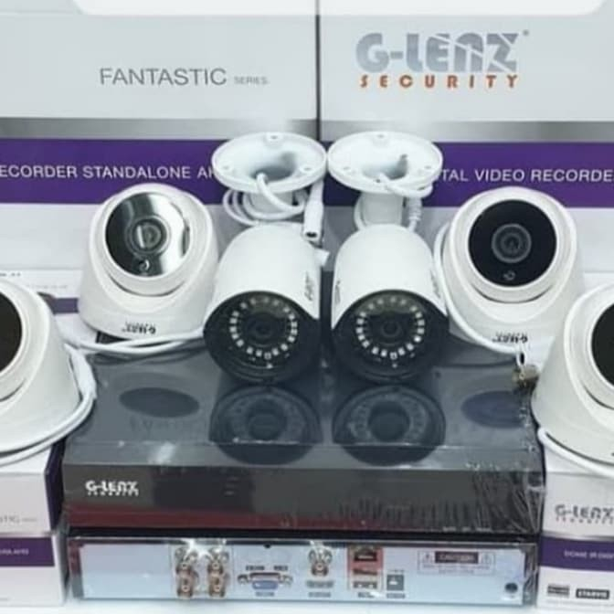 Paket Cctv G-Lanz 6 Kamera