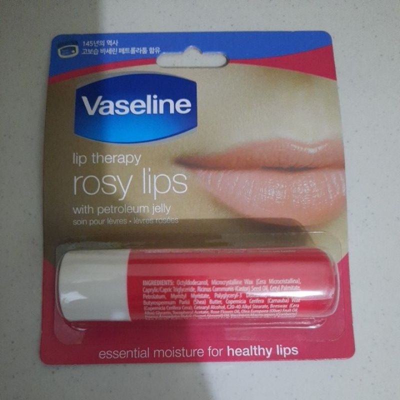Vaseline Korea Rosy Lip Therapy 4,8gr Pelembab Bibir Wanita
