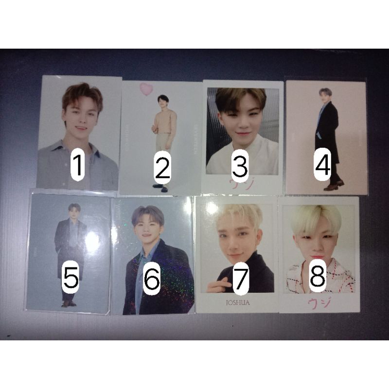 FREE CLAIM PC TC SEVENTEEN JEONGHAN JOSHUA HOSHI WOOZI DK SEUNGKWAN VERNON