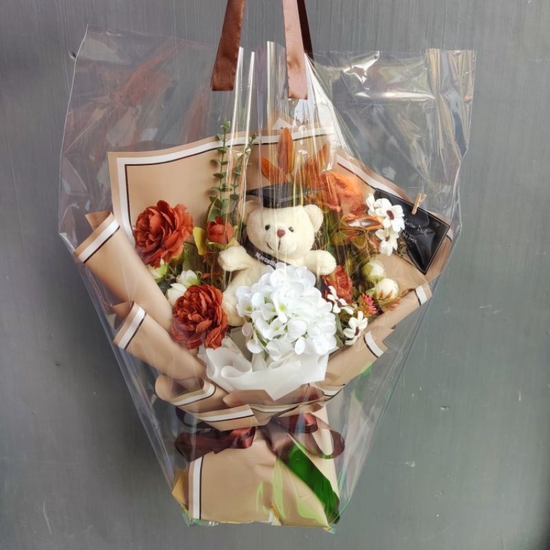 

PLASTIK BUKET BESAR JUMBO / PLASTIK HAMPERS / PLASTIK TEBAL