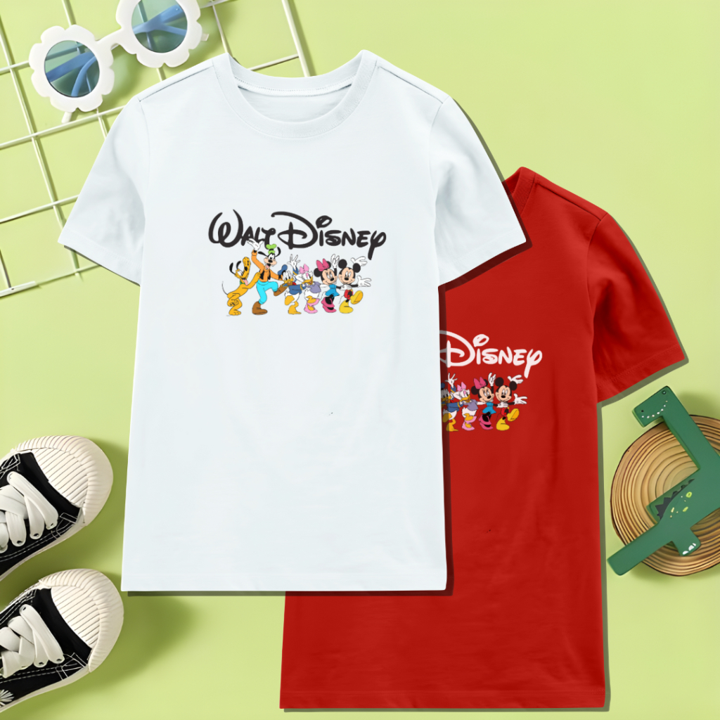 Kaos Miskey Mouse Anak Unsex 1-12 Tahun Kaos Disney Anak Kaos Import Anak Laki Laki Perempuan