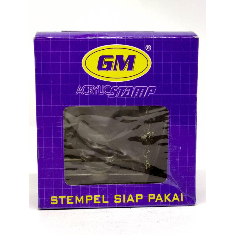 

GM STAMP ACRYLIC BAHASA INDONESIA ST-103 BARANG SUDAH DIAMBIL